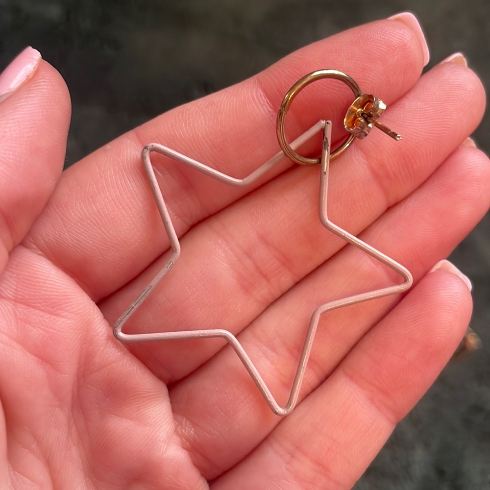 Dangle Star earrings